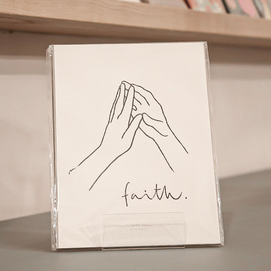 Plakat "Faith" Nina Kovačič