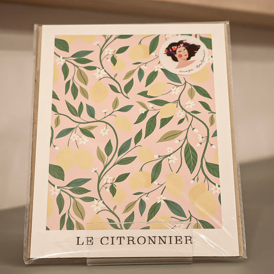 Plakat Maja Tomljanović "Le Citroner"