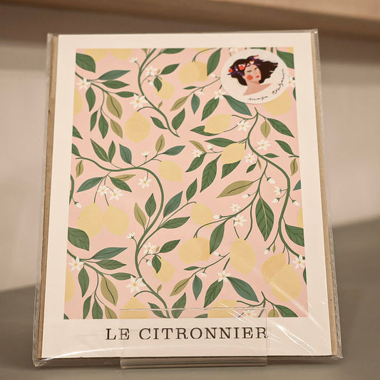 Plakat Maja Tomljanović "Le Citronnier"