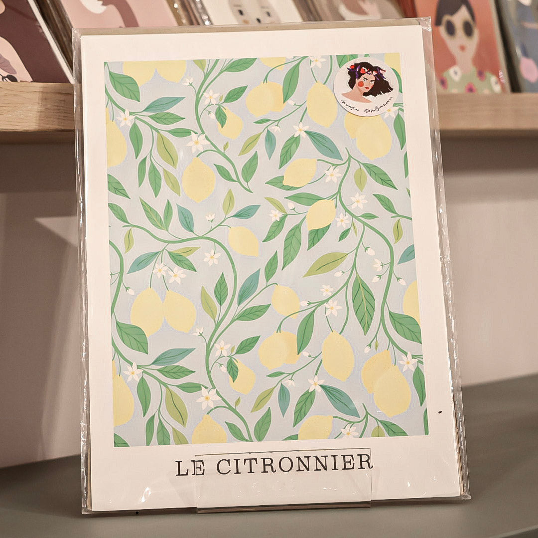 Plakat Maja Tomljanovic "Le Citronnie"