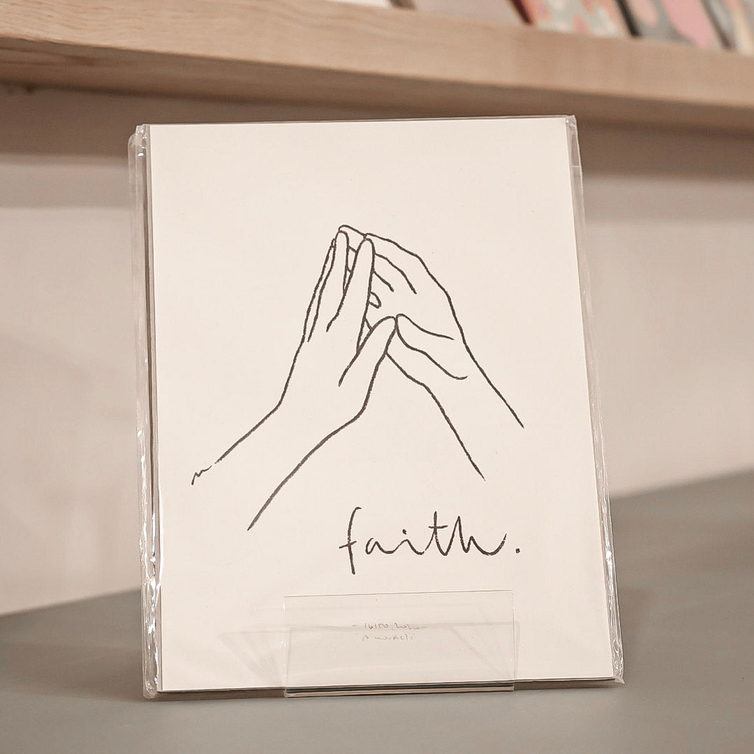 Plakat "Faith" Nina Kovačič