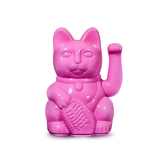 Sretna mačka "Glossy" (ružičasta)