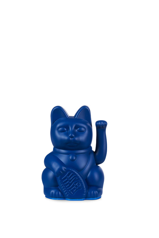 Sretna mačka mini (tamno plava)