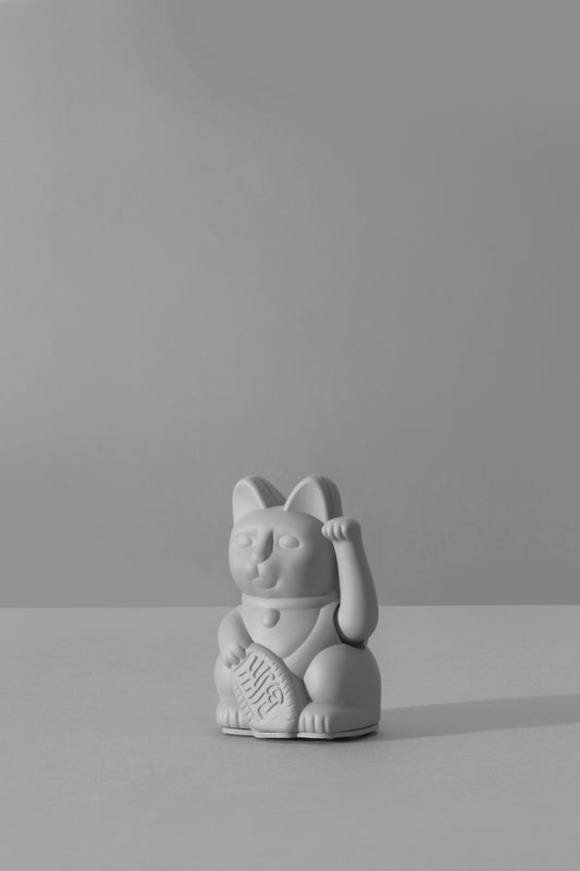 Sretna mačka mini (siva)