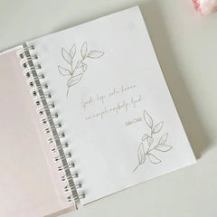 Bilježnica Moji recepti, Paper design